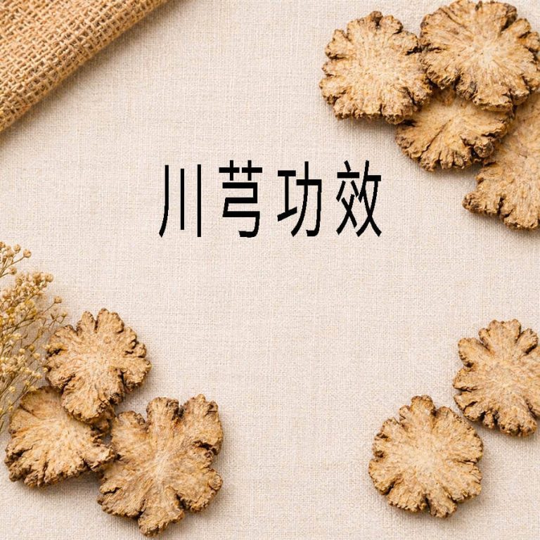 川芎功效整理:從味道、成分到日常應用 6 川芎功效活血行氣開鬱祛風止痛